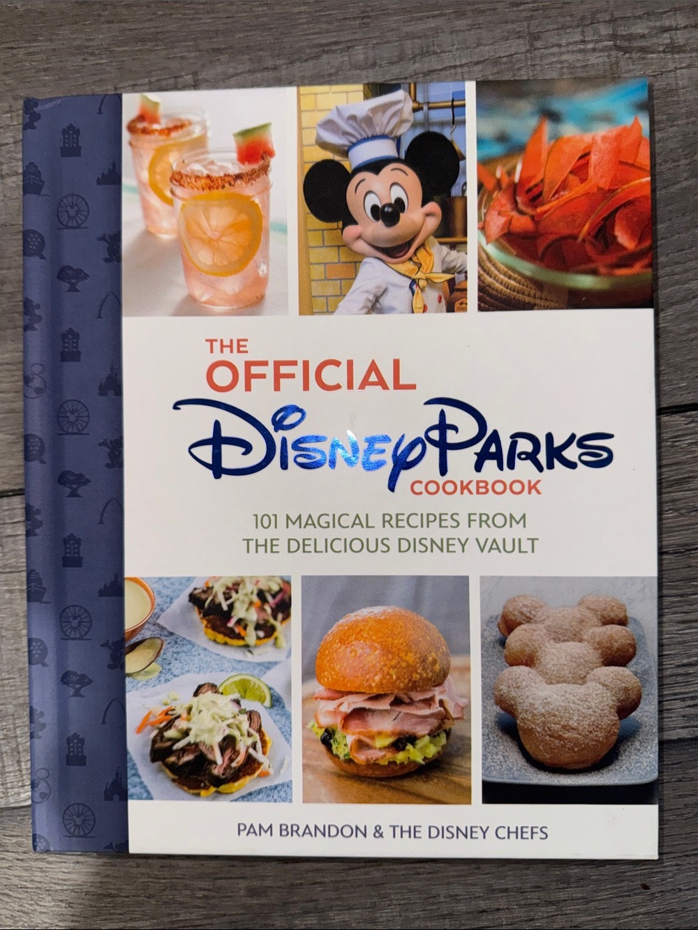 Disney Parks Cookbook - White, Blue, Orange Cover